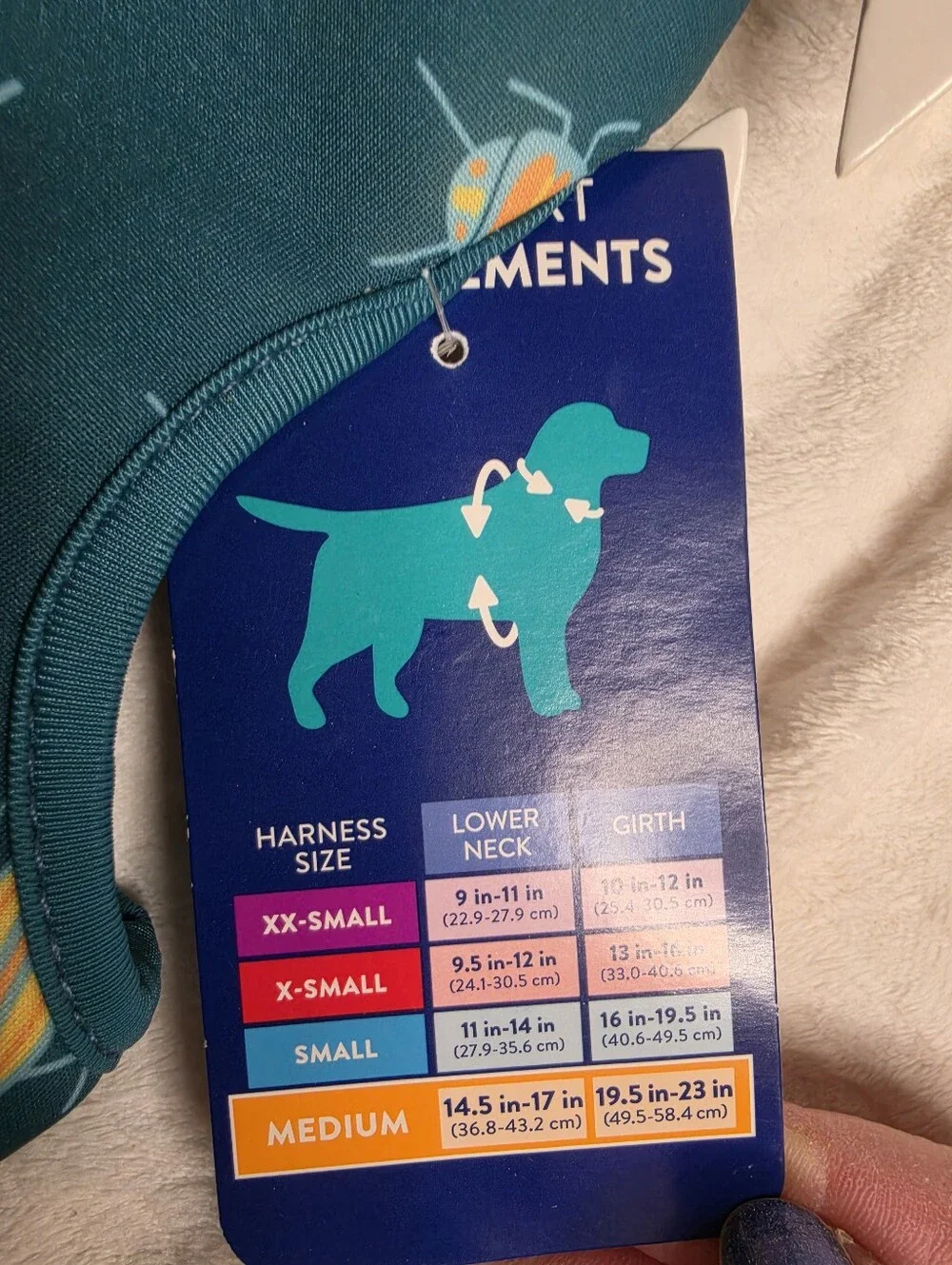 NEW TOP PAW SOFT COMFORT VEST DOG HARNESS SIZE Medium